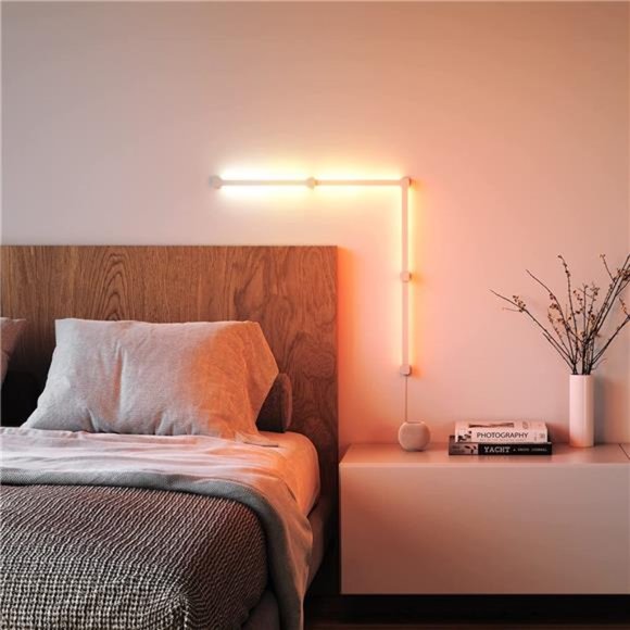 Lines Smart RGBW 16M+ Color LED Dimmable Gaming 90 Degree Smarter Kit (4 Lines) - Picture 6 of 7